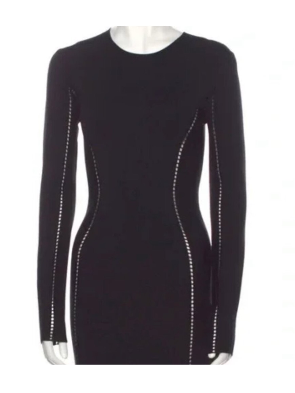 Dion Lee Black Mini Dress
